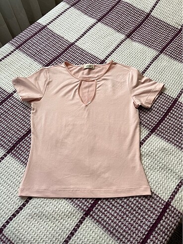 Pudra Pembe Tişört