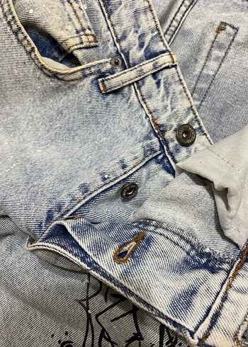 Gri Tie-Dye Desenli Salaş Erkek Jean - Görsel 2