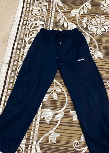 Erkek 3 iplik lacivert void Baskılı Rahat Eşofman Altı - Görsel 4