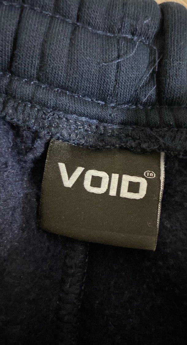 Erkek 3 iplik lacivert void Baskılı Rahat Eşofman Altı - Görsel 3