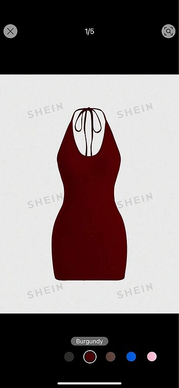 Sheinside Pinterest elbise