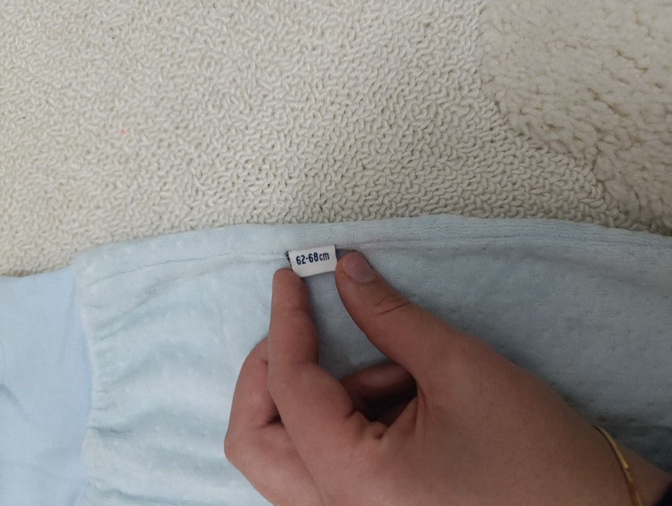 Açık Mavi Çıngıraklı Bebek Pantolon - Görsel 2