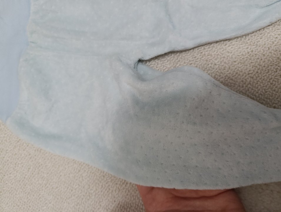 Açık Mavi Çıngıraklı Bebek Pantolon - Görsel 3