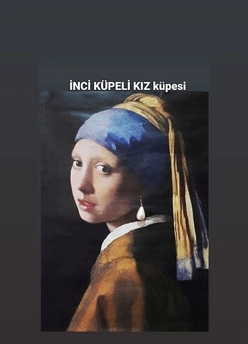 Diğer İnci Küpeli Kız küpesi, yıldızlı bileklik, unicorn rozet