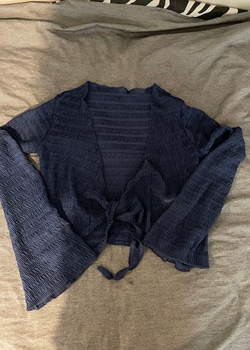 Lacivert Bluz - Görsel 2