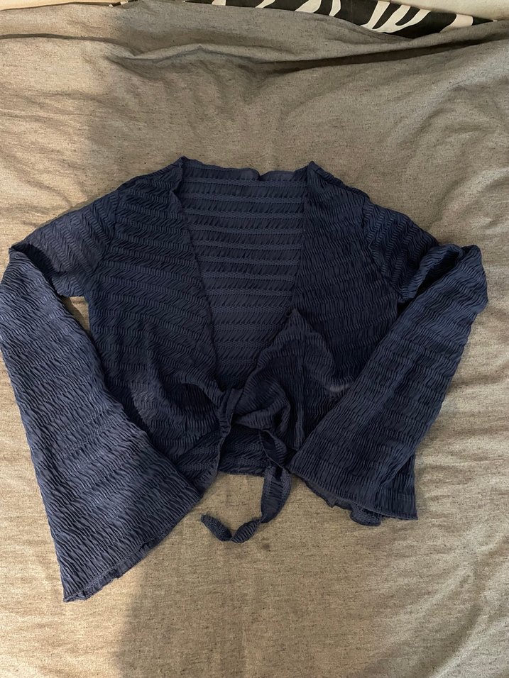 Lacivert Bluz - Görsel 2