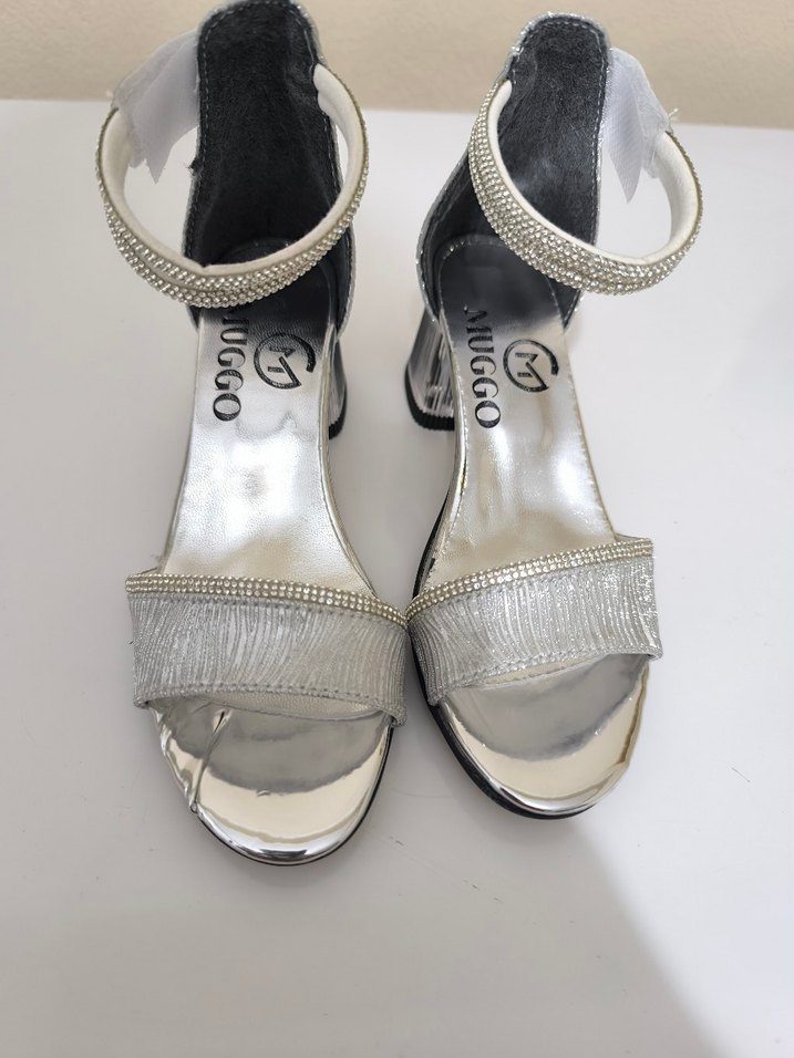 Kız Çocuk Topuklu Abiye Ayakkabı - Görsel 3