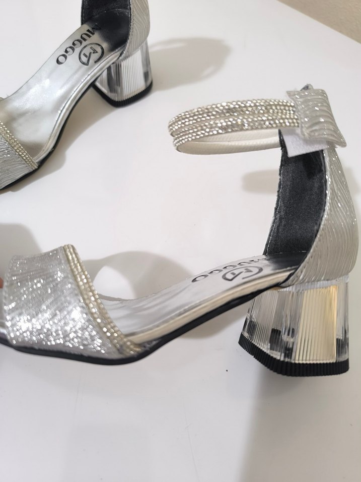 Kız Çocuk Topuklu Abiye Ayakkabı - Görsel 2