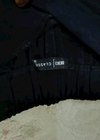 Siyah Midi Kadın Bermuda Şort - Görsel 5