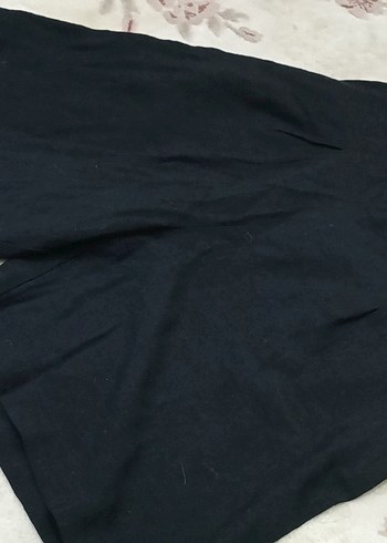 Siyah Midi Kadın Bermuda Şort - Görsel 7