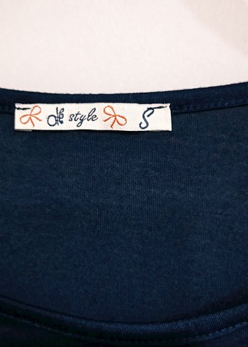 Kadın Lacivert Kolsuz Fırfırlı Bluz - Görsel 4