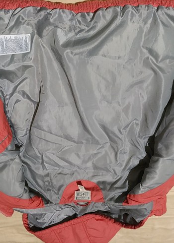 Turuncu Kapüşonlu Şişme Kadın Mont - Görsel 5