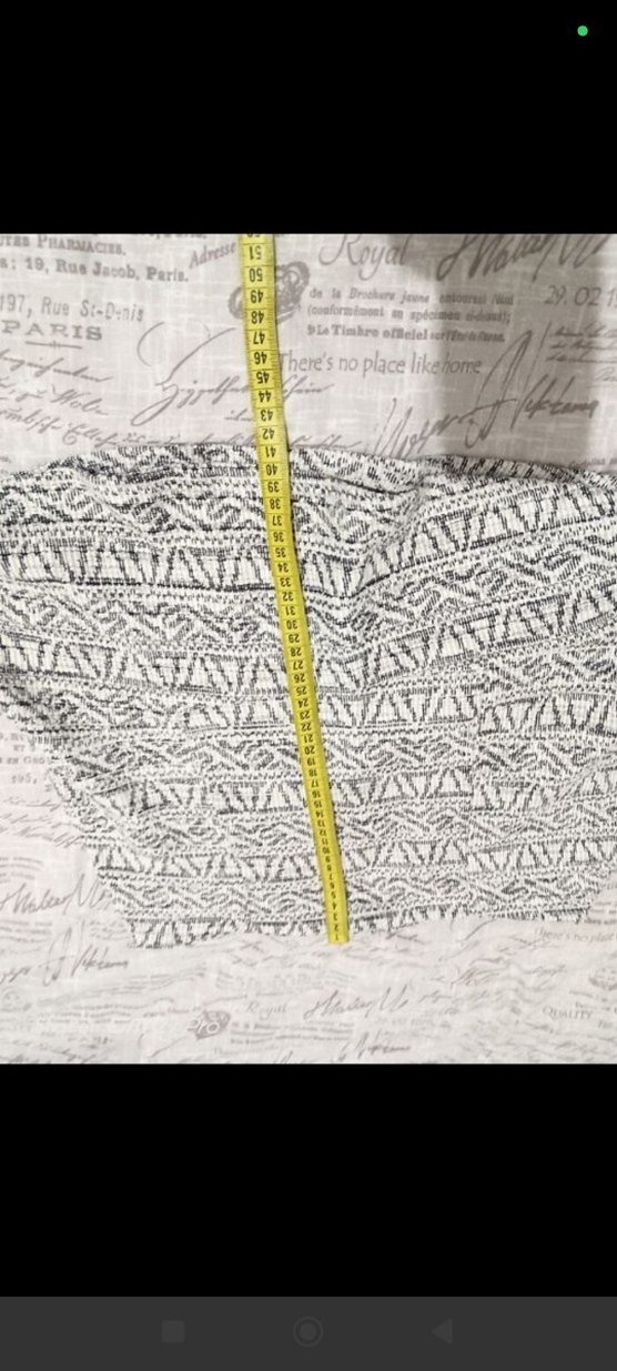 Gri Bohem Mini Etek - Görsel 5