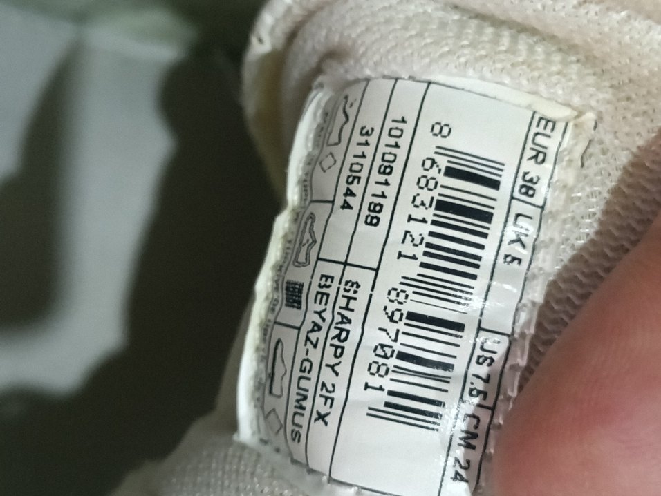 Beyaz Bağcıklı Stiletto Topuklu Spor Ayakkabı - Görsel 4