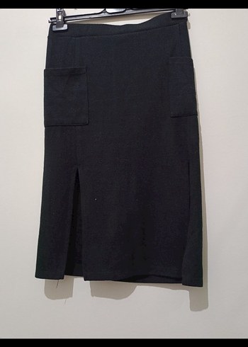 triko Kalem Etek Yırtmaçlı - Görsel 2