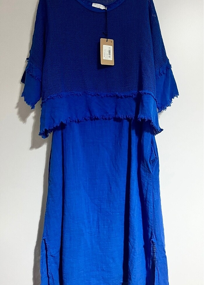 İtalyan pamuklu elbise - Görsel 5