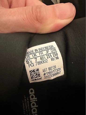 Adidas metal toe sneaker - Görsel 10