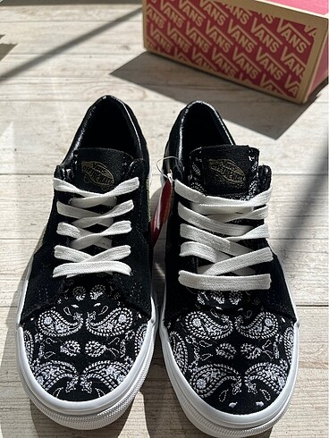 36 Beden çeşitli Renk Vans Desenli Old Skool Ayakkabı