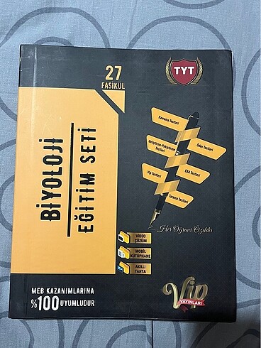 VIP YAYINLARI TYT BİYOLOJİ EĞİTİM SETİ