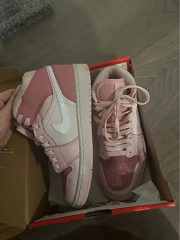 37,5 Beden Nike jordan pembe