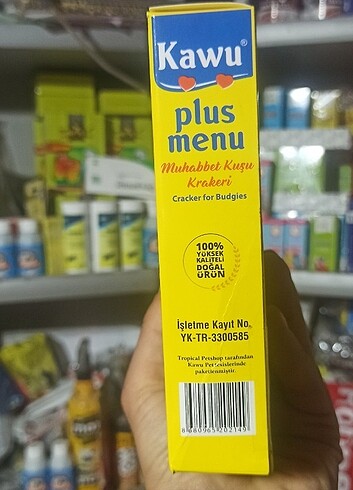 Muhabbet Kuşu Krakeri 