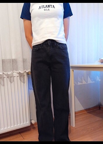 Wide leg jean