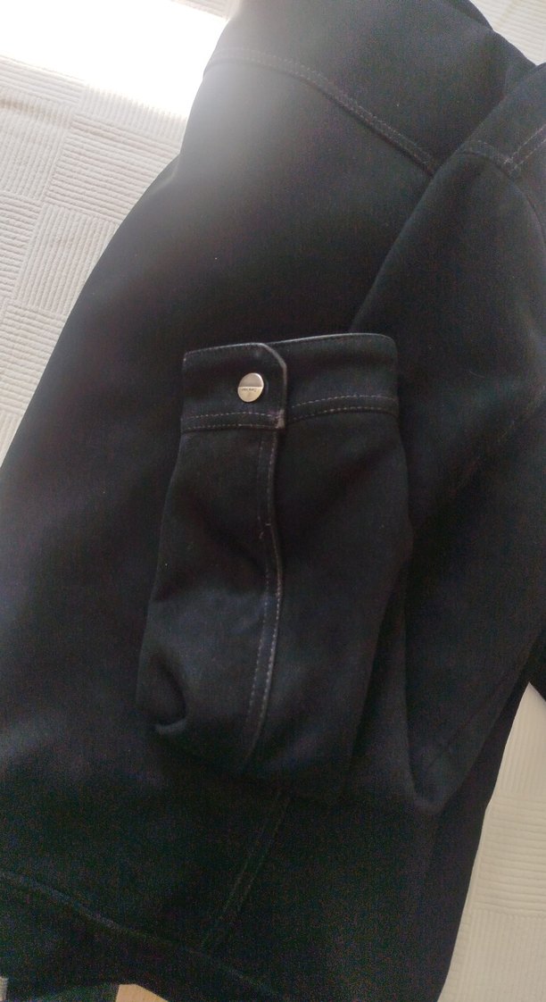 Siyah Süet Fermuarlı Erkek Ceket - Görsel 4