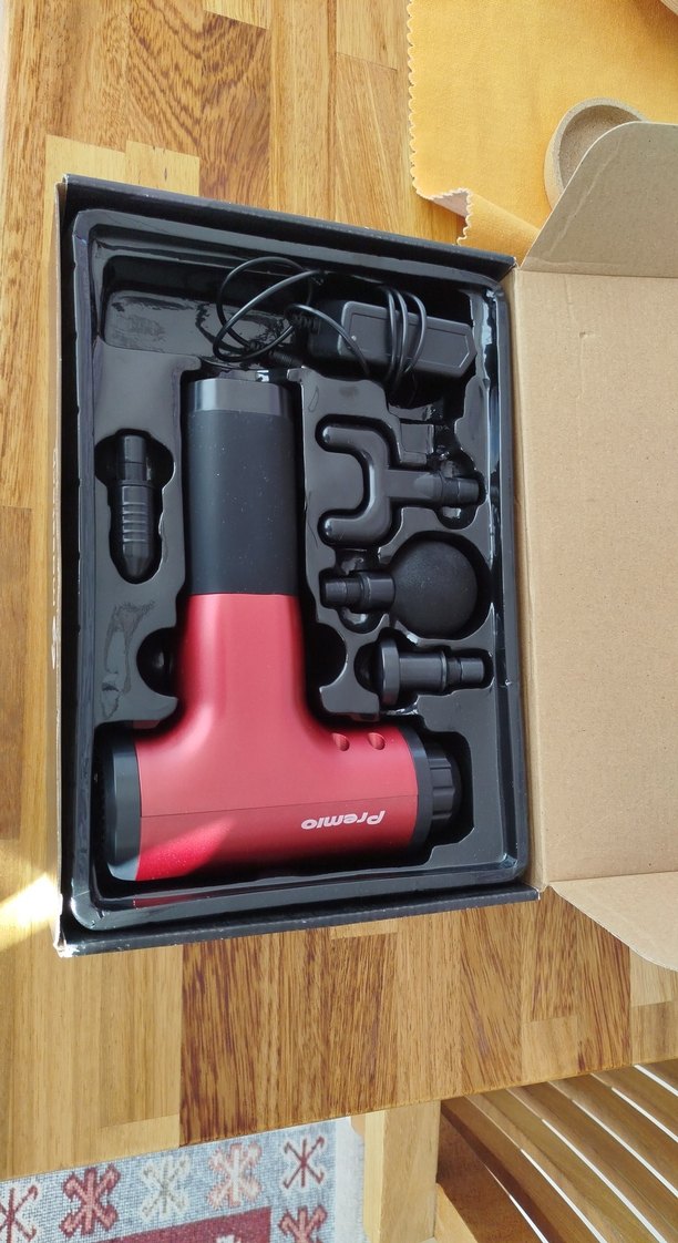 Masstech Massage Gun Siyah - Görsel 2