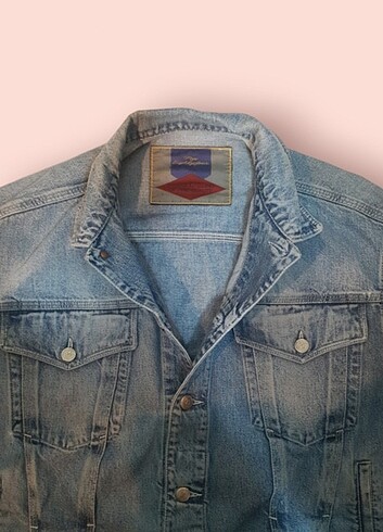 diğer Beden mavi Renk Vintage unisex kot ceket K02
