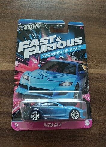 Hot wheels fast and furious women mazda rx8 