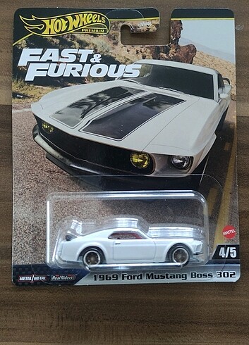 Hot wheels 1969 Ford Mustang boss 302r 