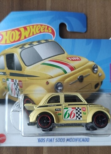 Hot wheels 60s Fiat 500D modificado