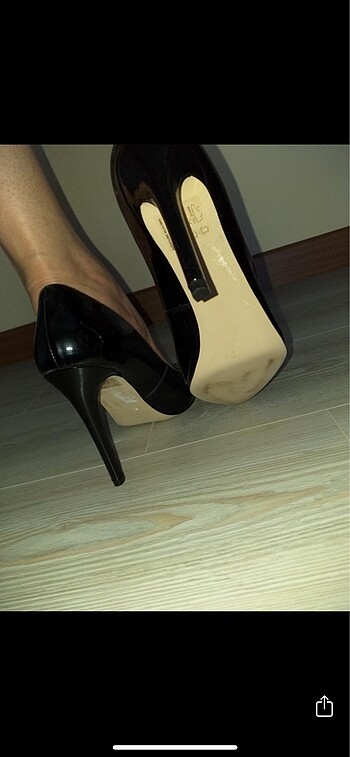 37 Beden HOTİÇ Siyah stiletto