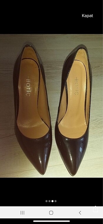 37 Beden siyah Renk HOTİÇ Siyah stiletto