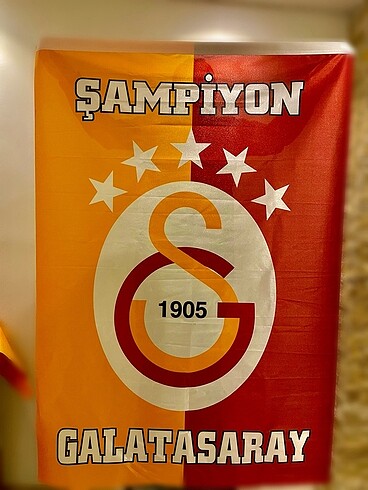 BÜYÜK BOY GALATASARAY BAYRAĞI 5 YILDIZ YENİ SEZON
