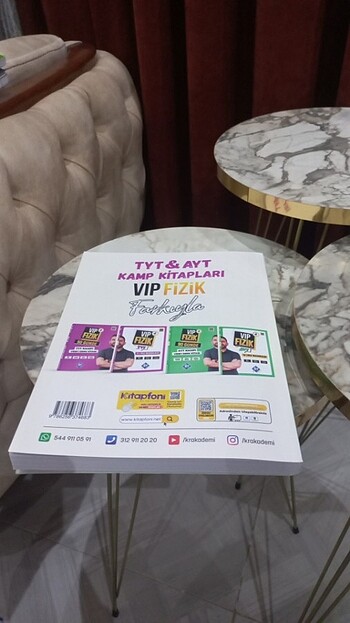  Beden VİP Fizik AYT Video Ders Kitabı + VİP Fizik AYT Soru Bankası 