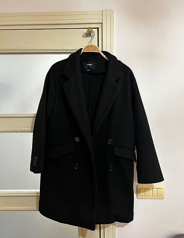 Pull&Bear Kaşe Kaban