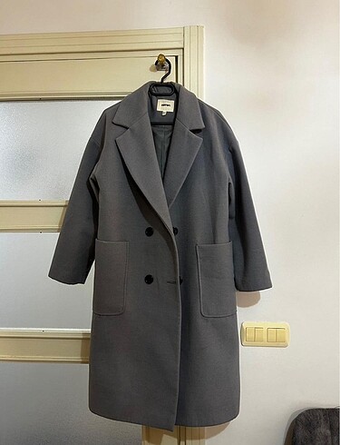 Koton Oversize Gri Kaban