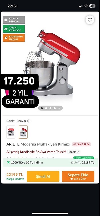 Hamur yoğurma makinası