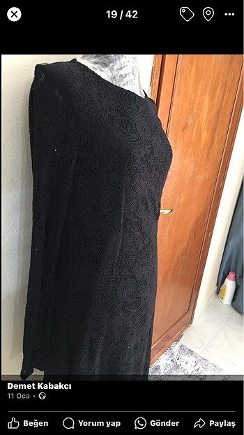 LC Waikiki Uzun kollu elbise