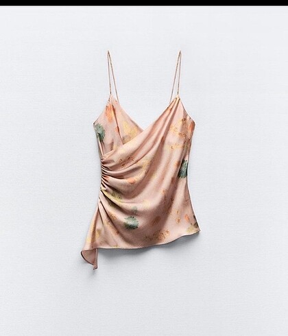 Zara saten top