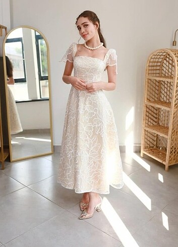 44 Beden The Elsa Afife Nikah & Nişan Elbisesi