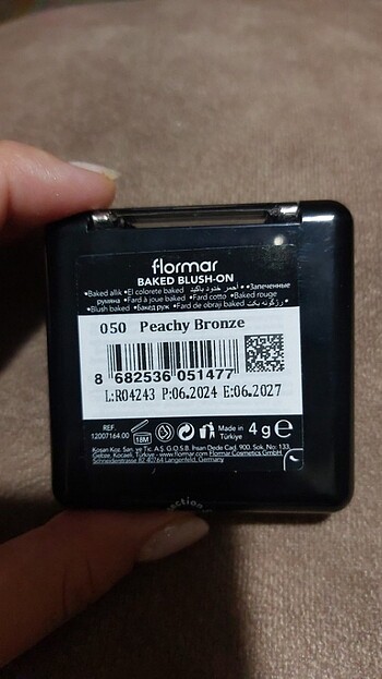 Flormar Flormar Baked Allık Peachy Bronze
