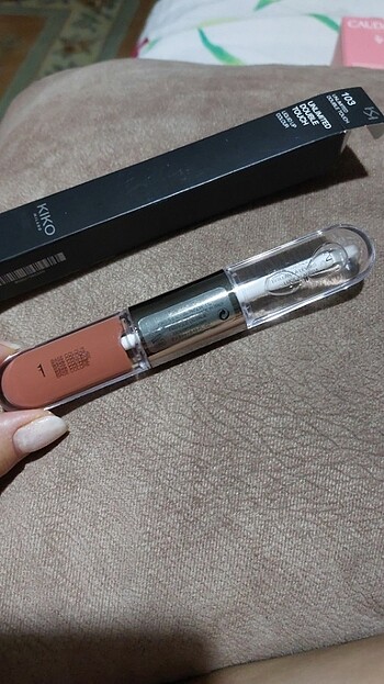 Kiko Kiko Unlimited Double Touch Ruj 103 Natural Rose