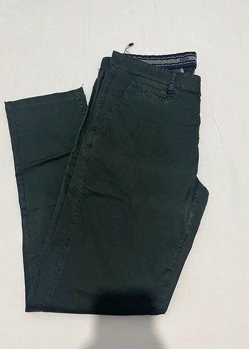 Kemerli Haki Erkek Pantolon
