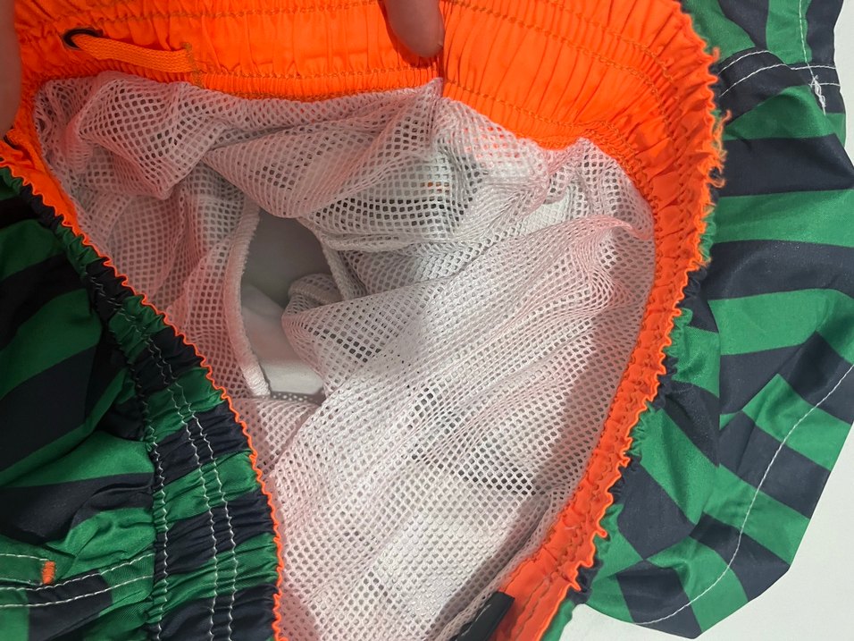 Renkli Çizgili Erkek Şort - Görsel 3