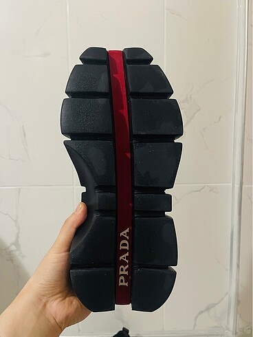 45 Beden siyah Renk PRADA ERKEK AYAKKABI