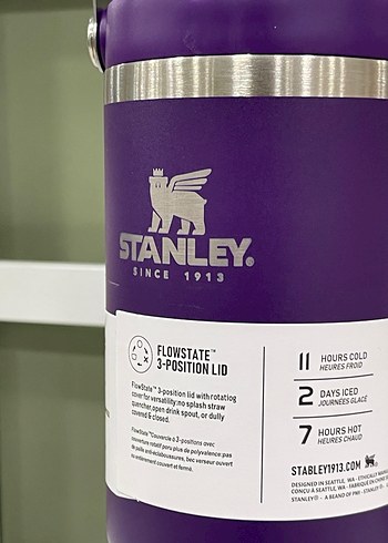 Stanley Mor Quencher H2.0 Termos Bardak - Görsel 3