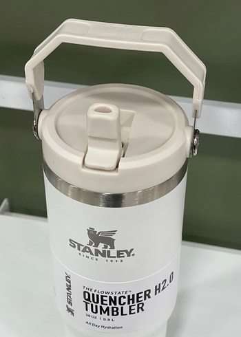 Stanley Beyaz Gri Termos Matara - Görsel 3