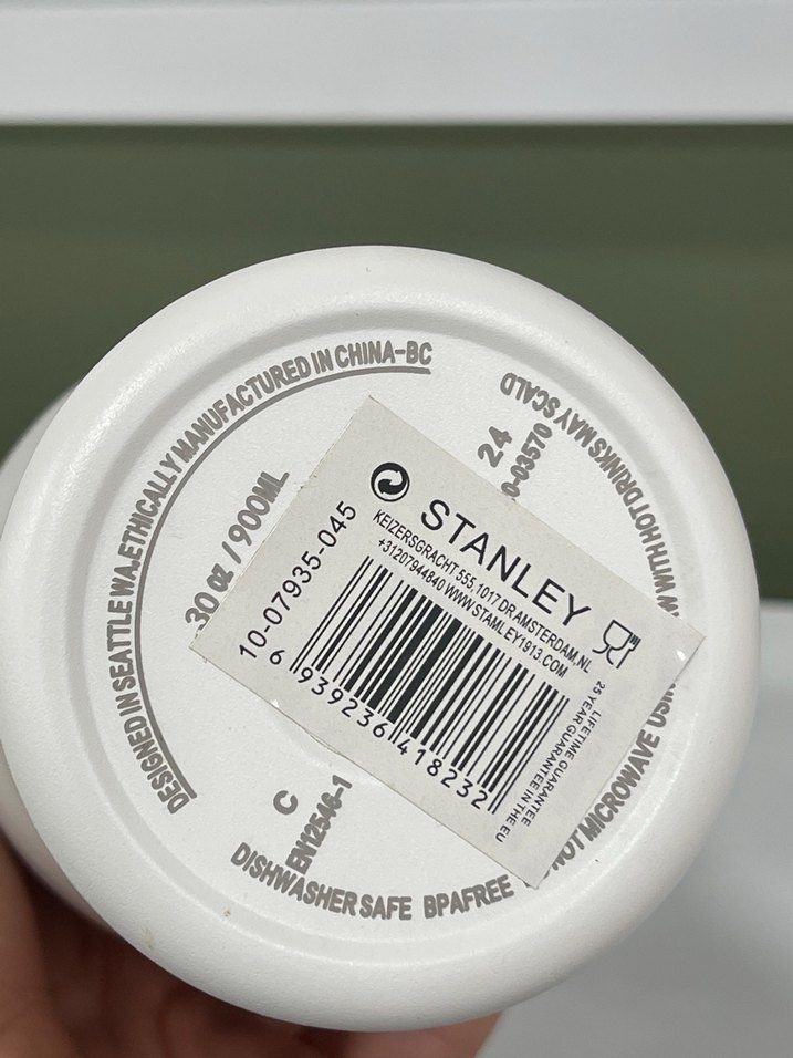 Stanley Beyaz Gri Termos Matara - Görsel 4